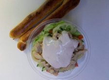 Gyros saláta